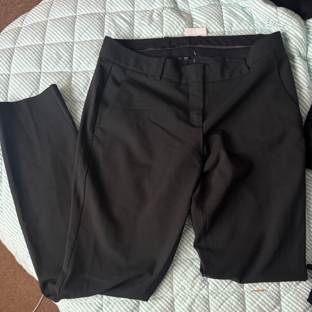 Theory Black Pantsuit